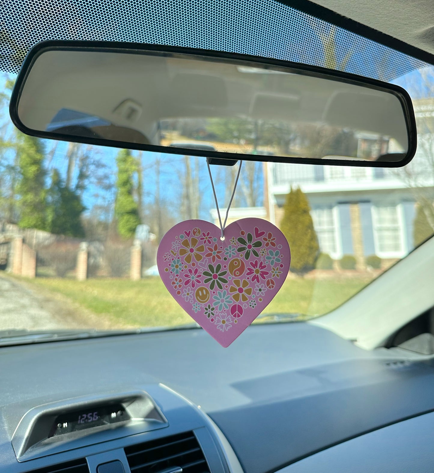 Pink Heart Air Freshener