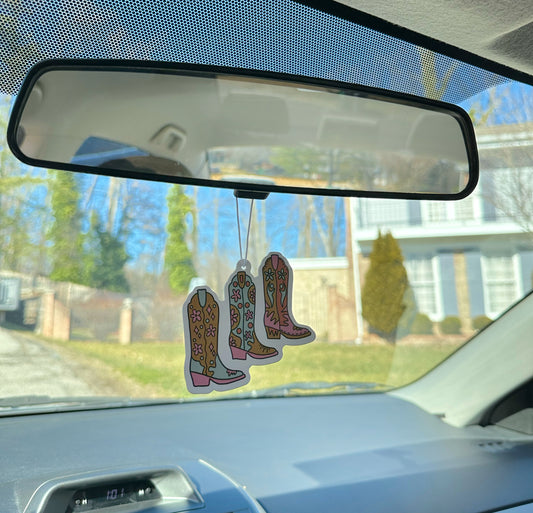 Cowboy Boots Air Freshener